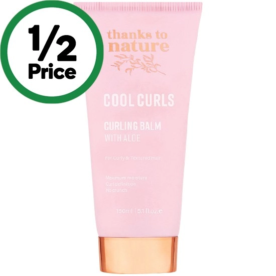 Thanks To Nature Cool Curls Curling Gel or Balm 150ml