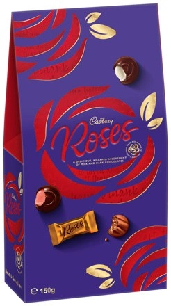 Cadbury Roses 150g or Toblerone 120g Gift Pack, Cadbury Dairy Milk Chocolate Box 200g or Roses 225g Selected Varieties