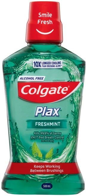 Colgate Plax Mouthwash 500mL Selected Varieties