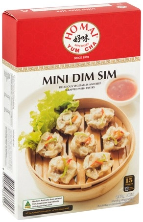 Ho Mai Vegetables & Beef Mini Dim Sim 250g