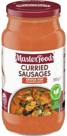 MasterFoods Simmer Sauce 485‑505g Selected Varieties