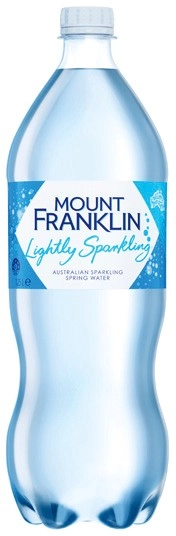 Mount Franklin Lightly Sparkling Water 1.25 Litre Selected Varieties