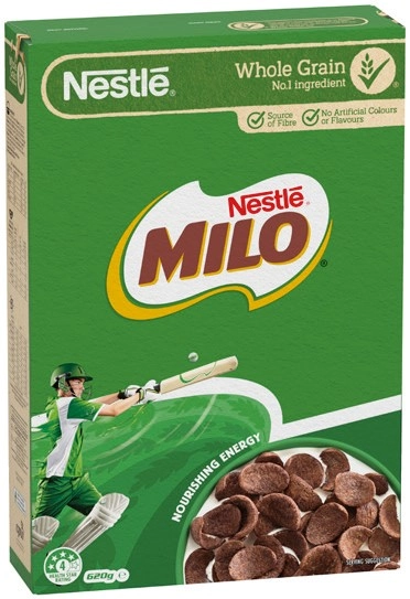 Nestlé Milo Cereal 620g, Duo Calcium Boosted 580g or High in Protein 535g