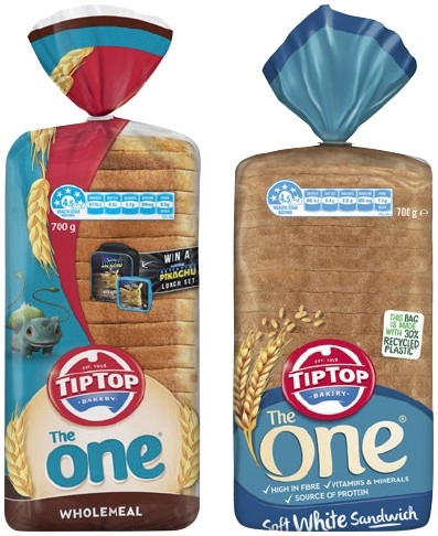 Tip Top The One Bread 700g Selected Varieties