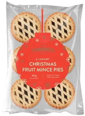 Yarrows Christmas Fruit Mince Pies 360g