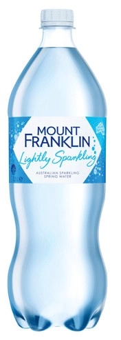 Mount Franklin Lightly Sparkling Water 1.25 Litre Selected Varieties