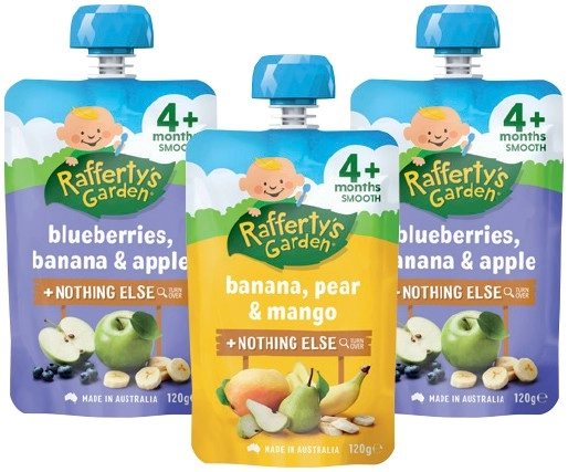 Rafferty's Garden Baby Food 120g Selected Varieties