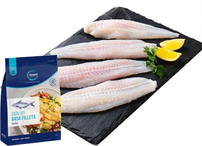 Global Seafoods Basa Fillets 1kg