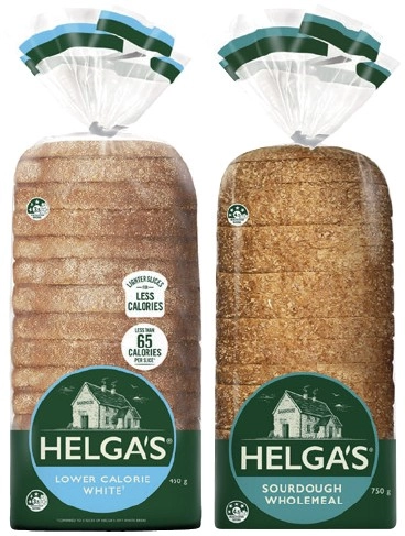 Helga’s Sourdough or Low Calorie Bread 450-750g Selected Varieties