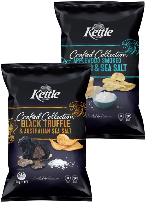 Kettle Potato Chips 150-165g Selected Varieties