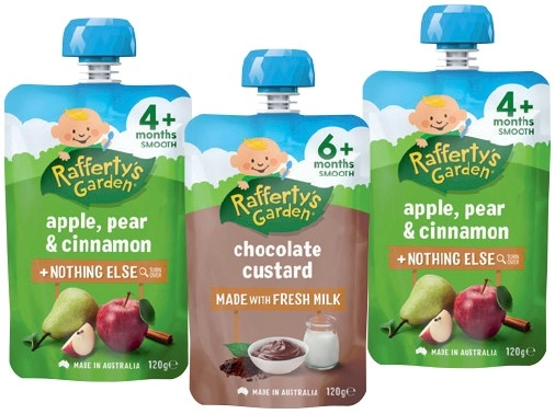 Rafferty’s Garden Baby Food 120g Selected Varieties