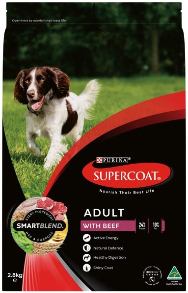 Supercoat Smart Blend Dry Dog Food 2.6-2.8kg Selected Varieties