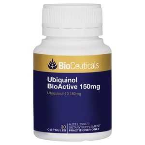 BIOCEUTICALS Ubiquinol BioActive 150mg 30 Capsules