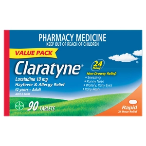 Claratyne Allergy & Hayfever Relief 90 Tablets