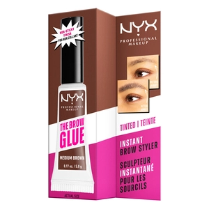 NYX Professional Makeup Brow Glue Medium Brown 5g