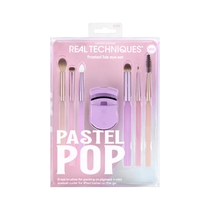 Real Techniques Pastel Pop Frosted Lids Eye Set 7 Piece Set