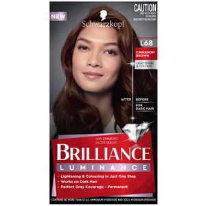 Schwarzkopf Brilliance L68 Cinnamon Brown 1 Pack