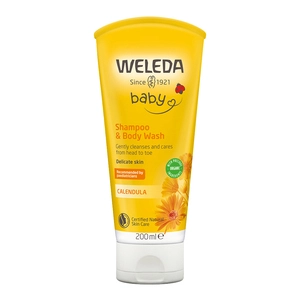 Weleda Calendula Shampoo and Body Wash 200mL