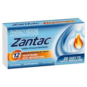 Zantac Ranitidine 150mg 28 Tablets