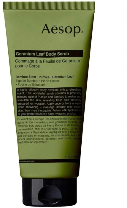 Aesop Geranium Leaf Body Scrub 180ml