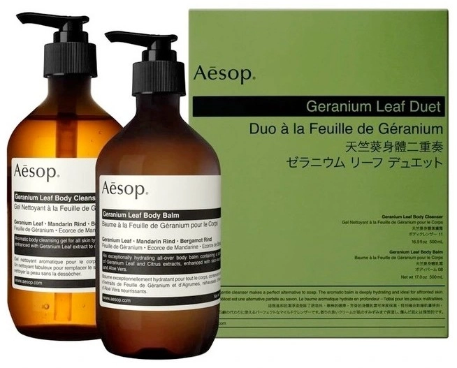 Aesop Geranium Leaf Duet