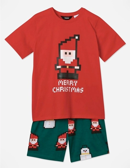 Bauhaus Santa Christmas PJ Set