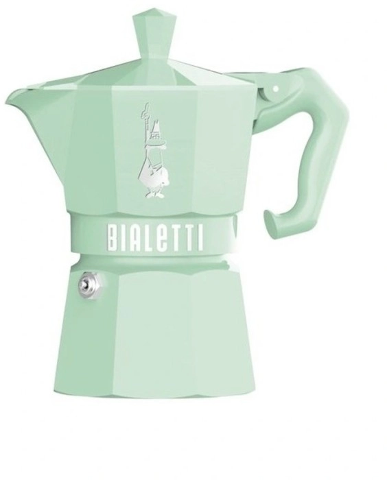 Bialetti Moka Exclusive 3 Cup in Green