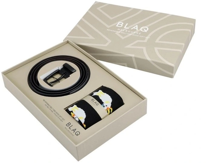 BLAQ Belt and Sock Gift Pack