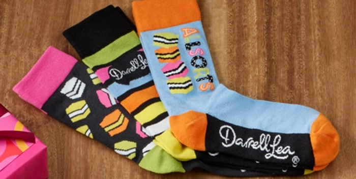 Darell Lea Socks and Tin