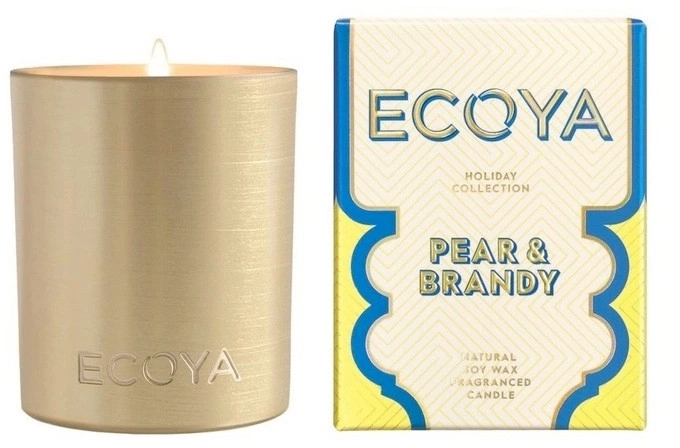 ECOYA Pear & Brandy Mini Goldie Candle 105g