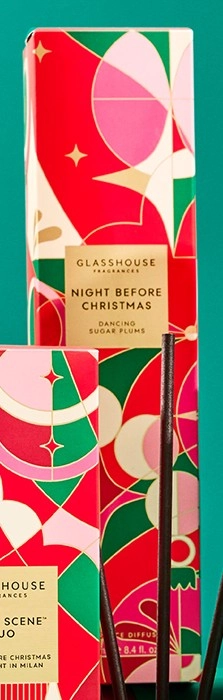 Glasshouse Fragrances Night Before Christmas Interior Fragrance Set