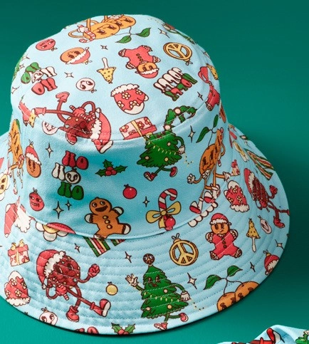 Kenji Christmas Bucket Hat