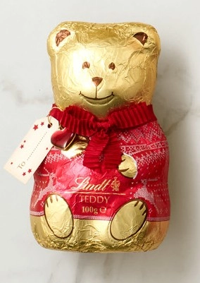 Lindt Teddy Bear with Gift Tag 100g