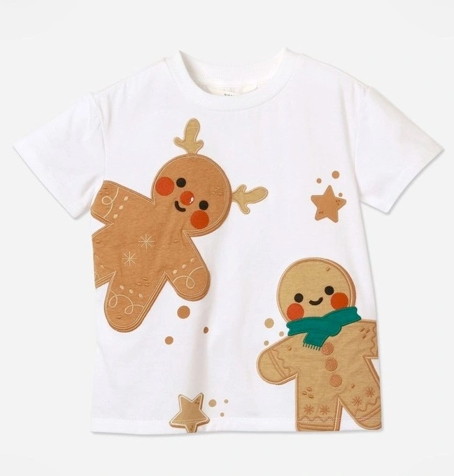 Myer Giftorium Boys’ Gingerbread Man Christmas Tee