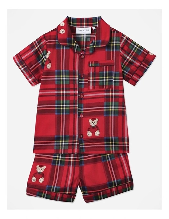 PJ Club Kids’ Chester Bear PJ sets