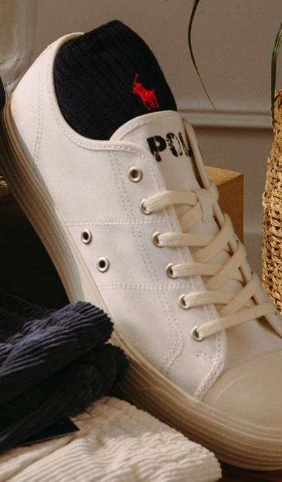 Polo Ralph Lauren Sneakers in White