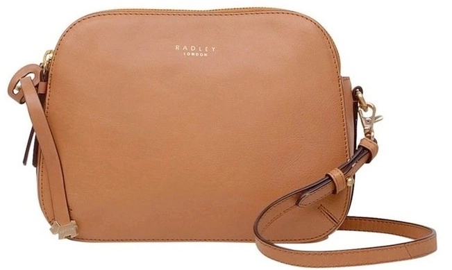 Radley Dukes Place Medium Zip-Top Crossbody Bag in Silt