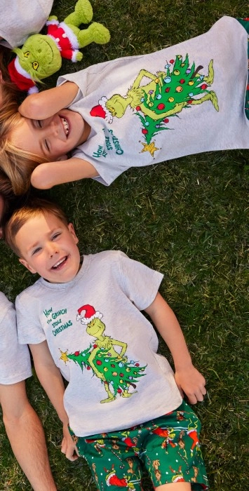 The Grinch Kids’ PJ Sets