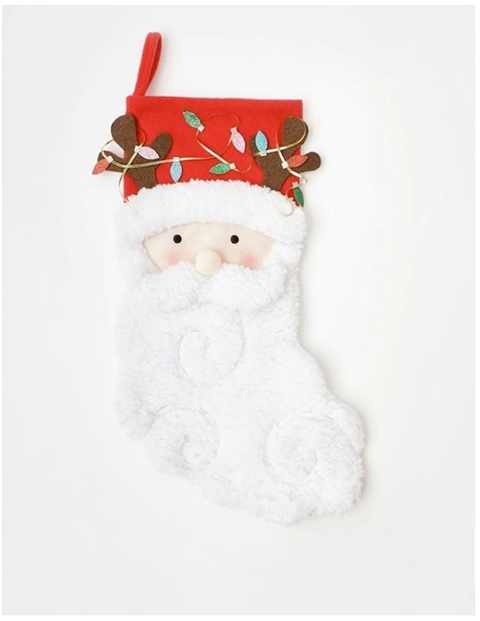 Toy Town Felt Santa Stockings