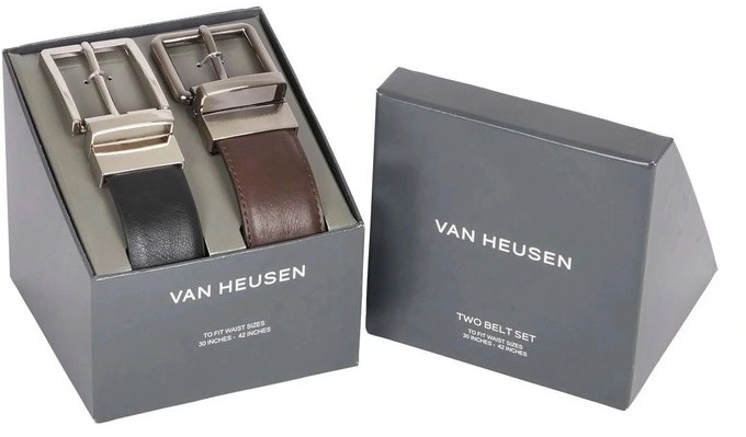 Van Heusen Belt 2pk