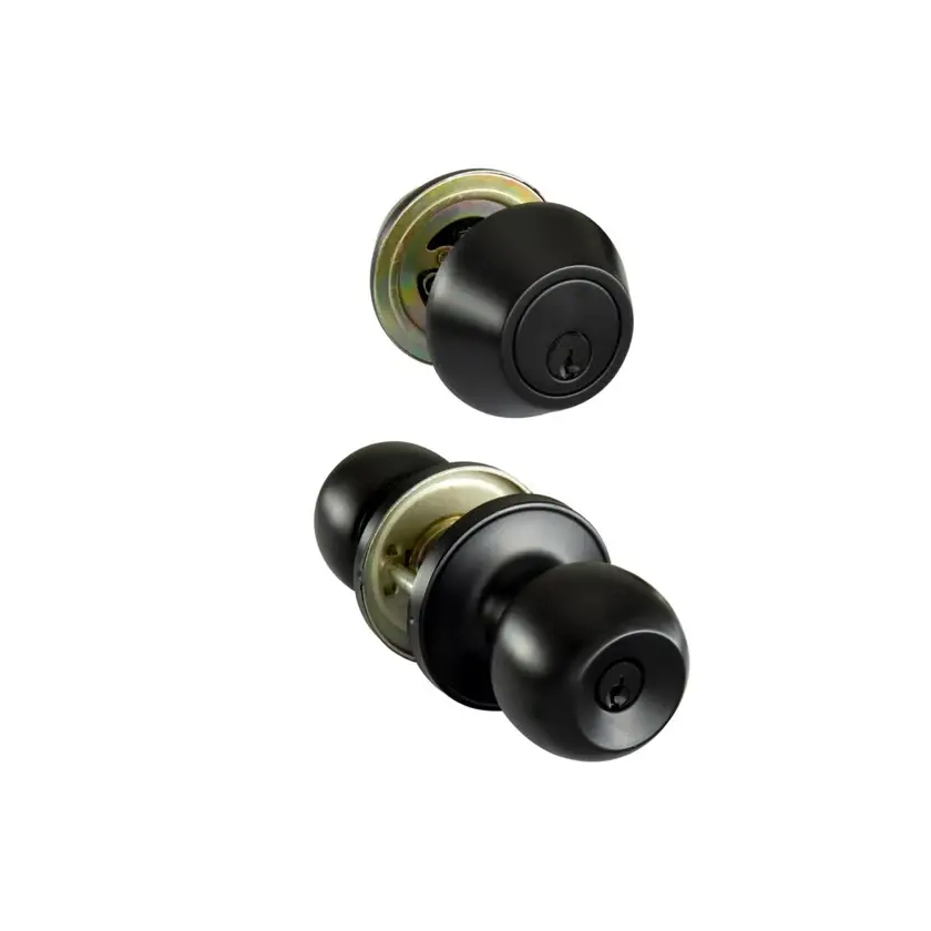 Buy Right® Handle Knob Entry Combo in Black