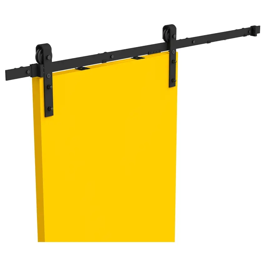 Cowdroy Barn Door Side Fixed - Black