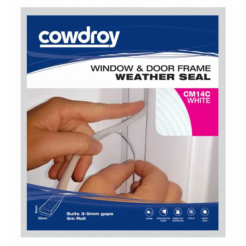 Cowdroy Foam Window Seal (25 x 6 x 5000)