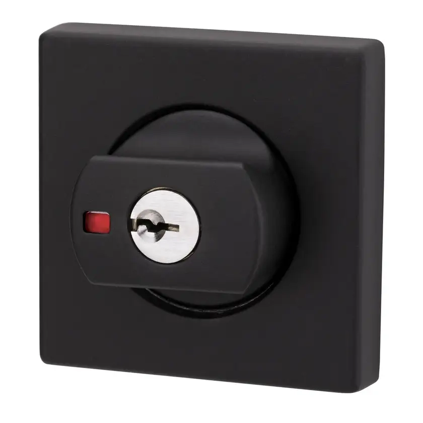 Lockwood Paradigm 005 Double Cylinder Deadbolt Square Matt Black