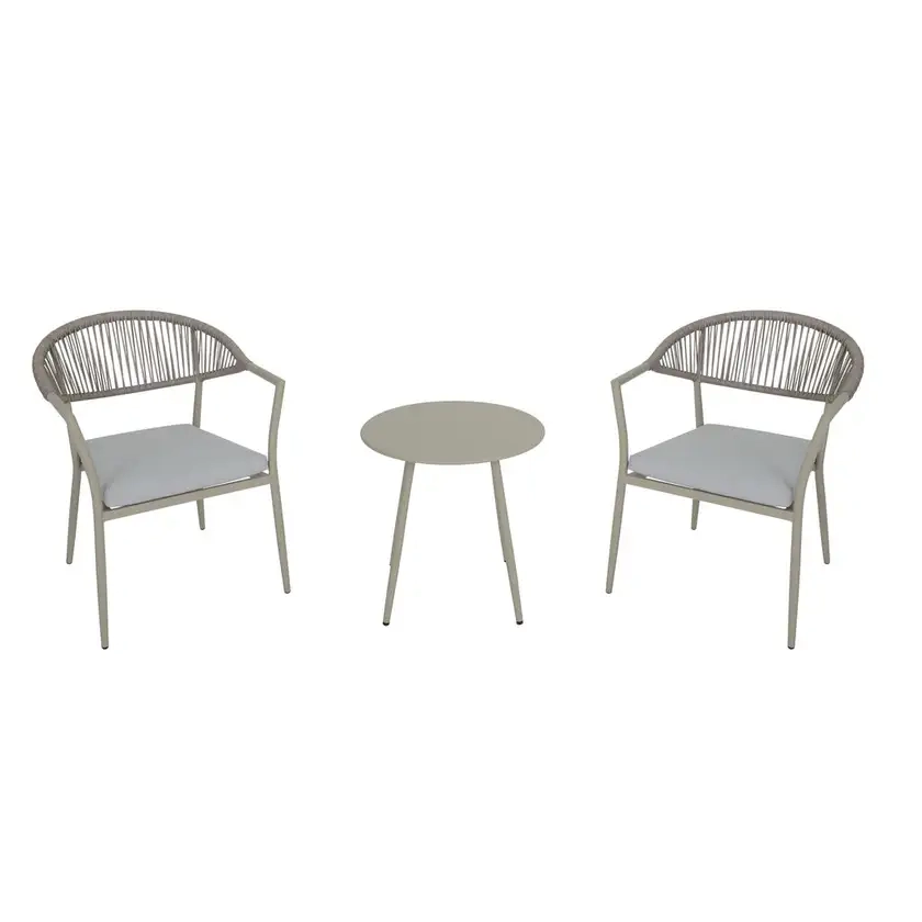 Astra 2 Seater Steel Café Setting