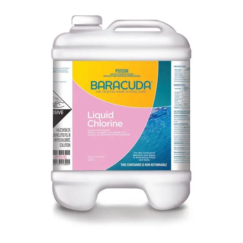 Baracuda Chlorine Liquid 20L