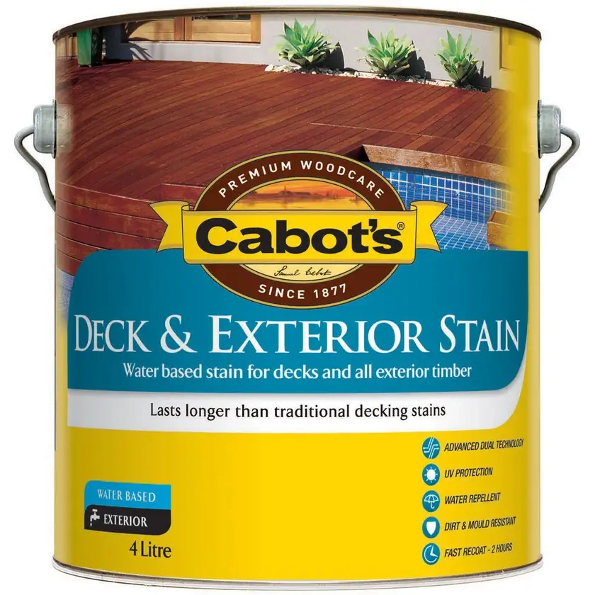 Cabot's Deck & Exterior Stain 4L