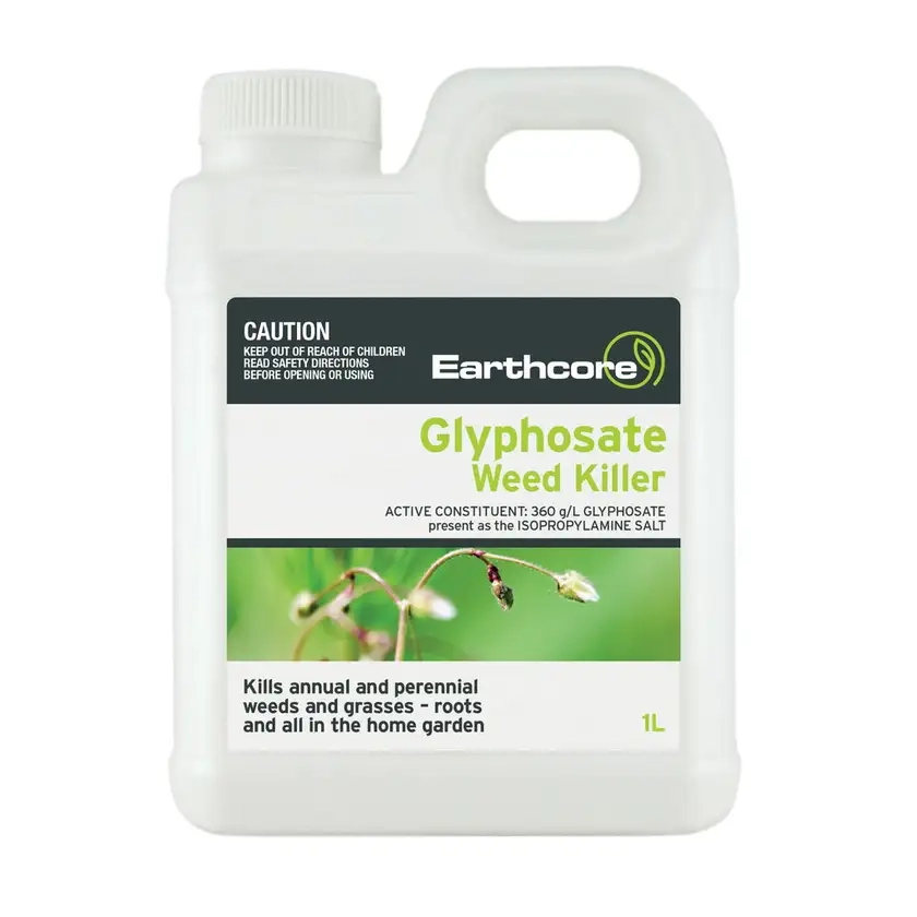 Earthcore Glyphosate Weed Killer Concentrate 1L