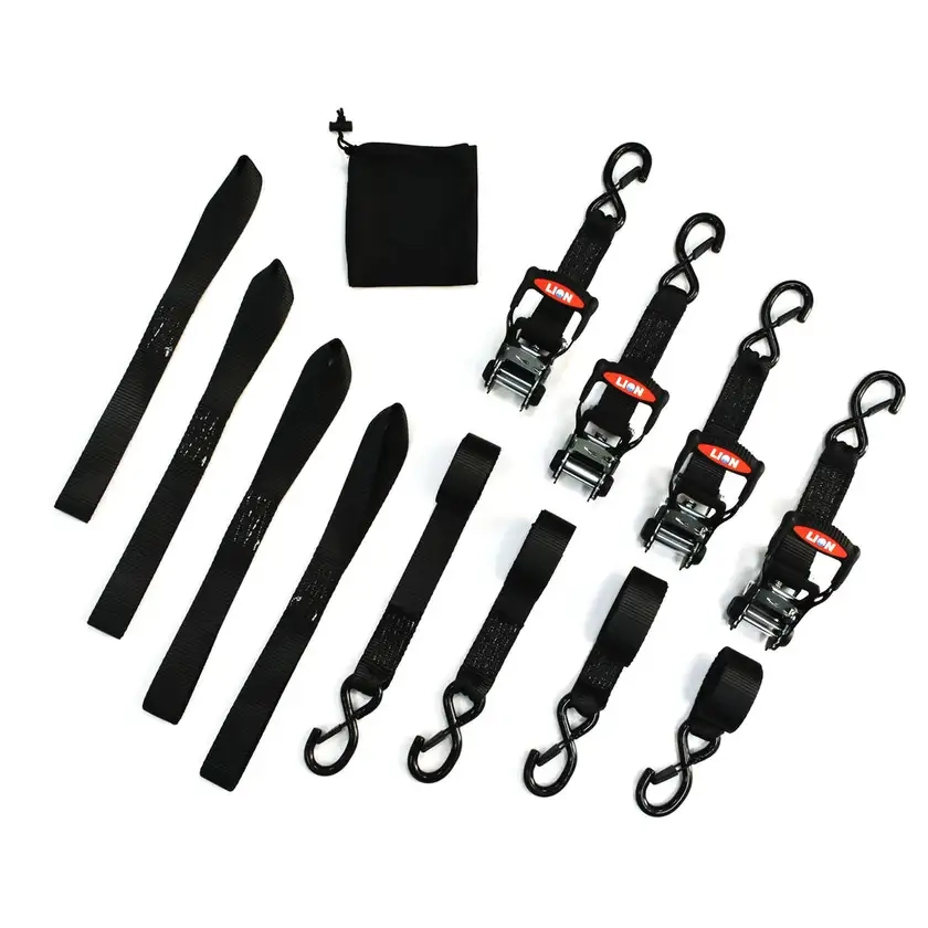 Lion 12Pce Ratchet Tie Down Set