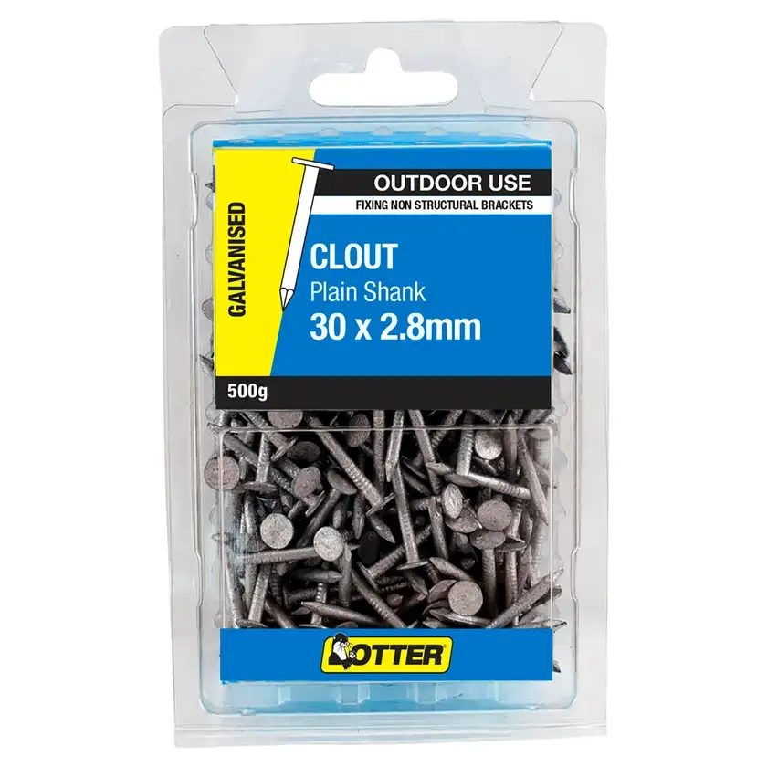 Otter Clout Nails 500g